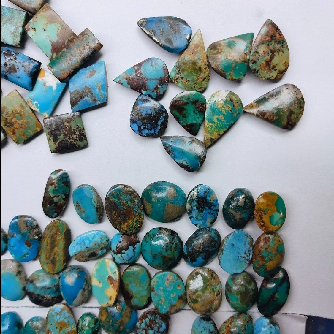 Original Turquoise Firoza Feroza Gemstone - Gemstone Hub