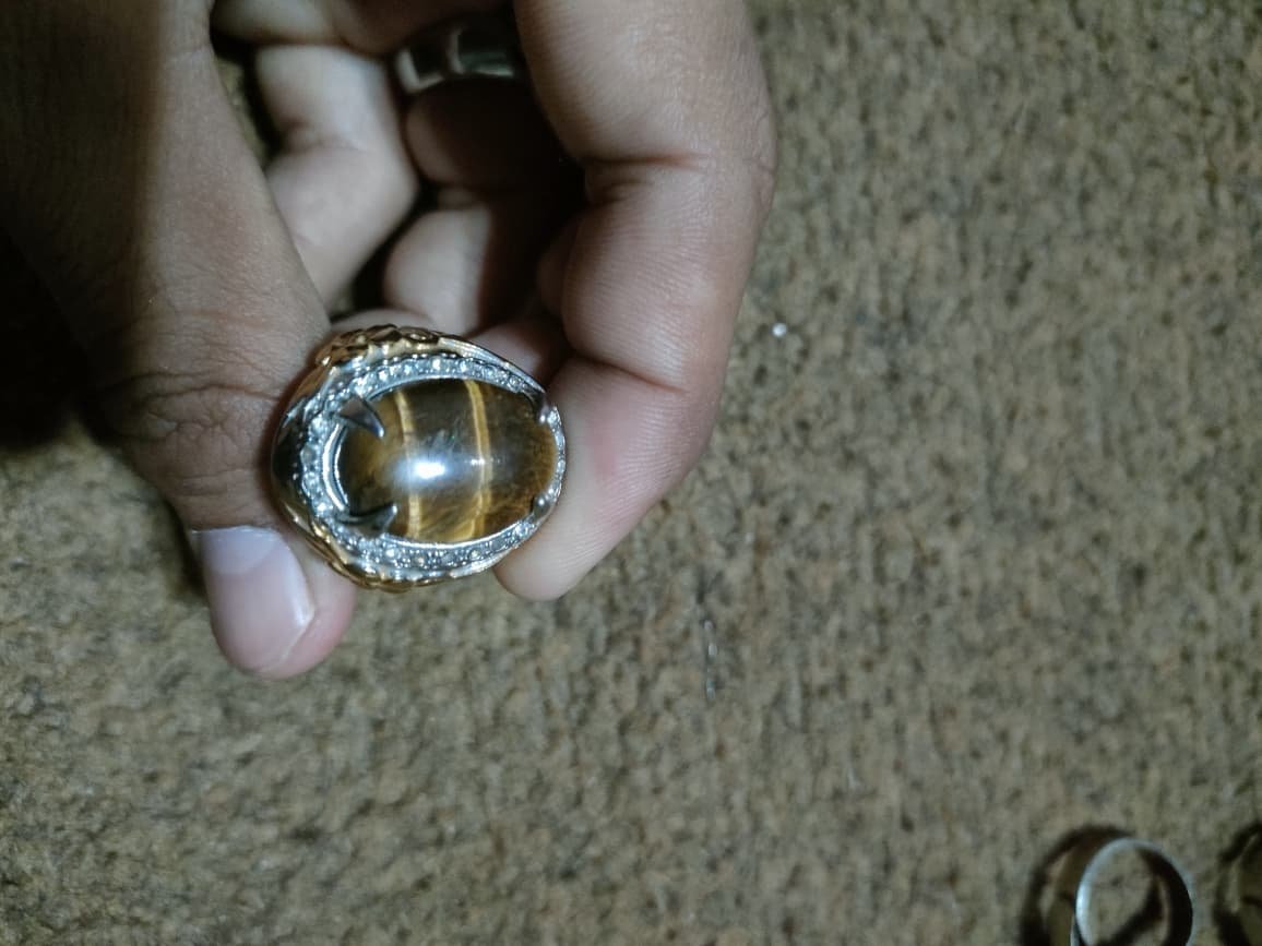 Tiger Eye Ring - Gemstone Hub