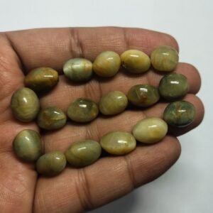 Sri Lankan Cat’s Eye (Lehsunia) Gemstone ≈1.36–1.76g