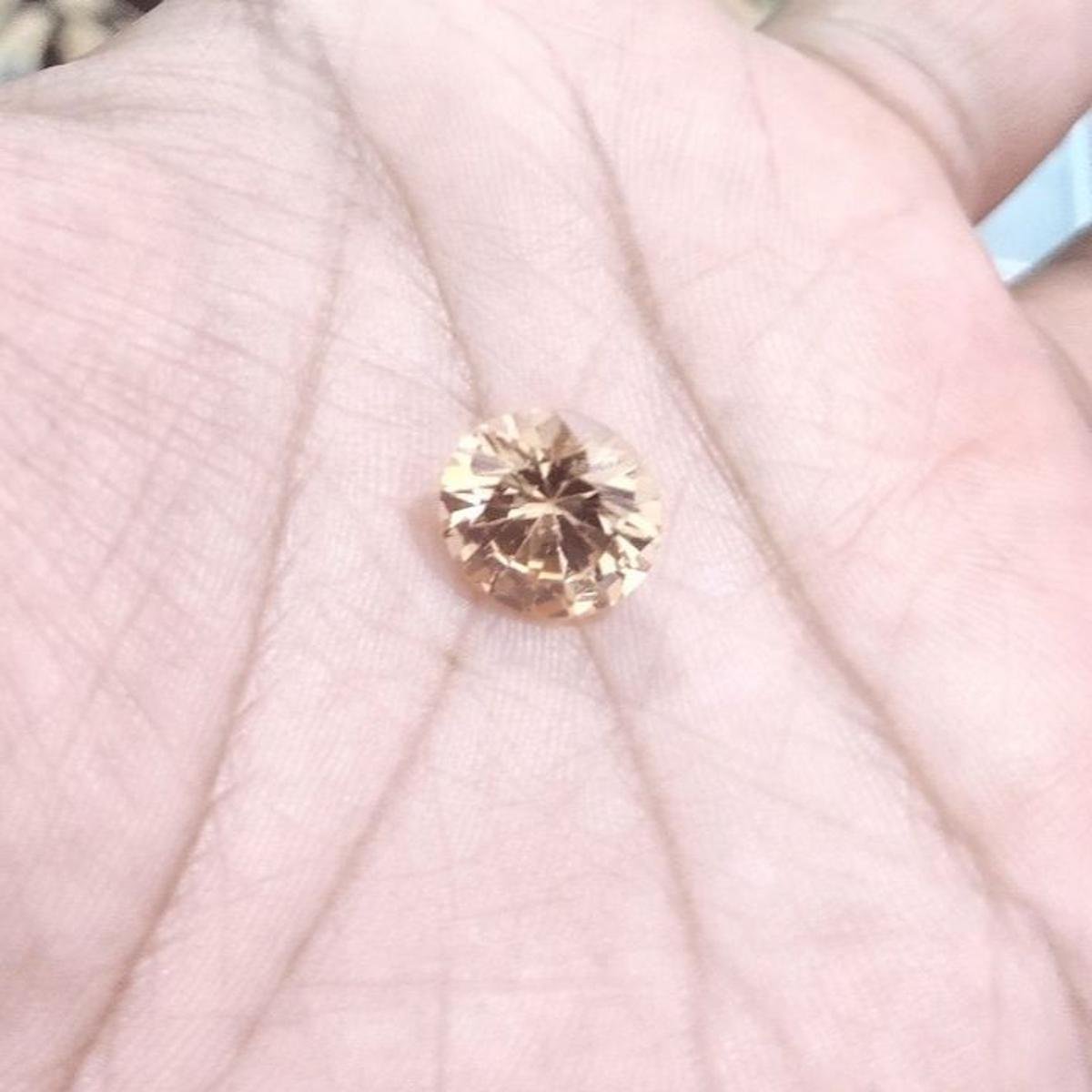 Original Zircon Stone Orange Color - Gemstone Hub
