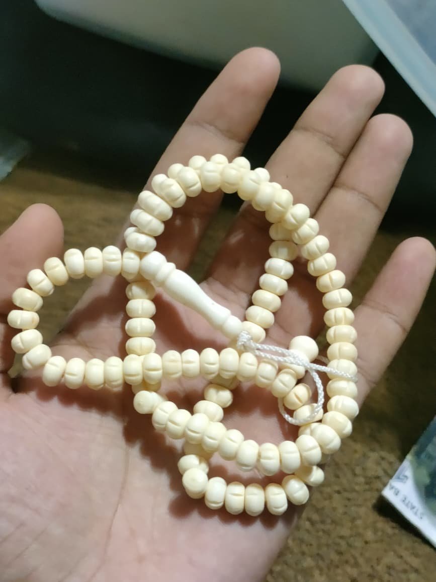 Camel Bone Tasbeeh 33 Beads - Gemstone Hub