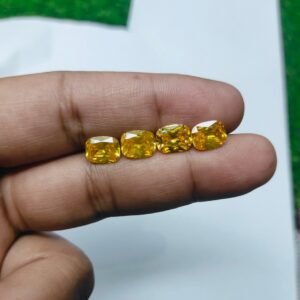 Original Yellow Zircon Gemstone 3.50 CRT ± 1 CRT For