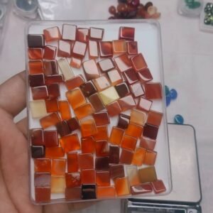 Original Natural Yamni Brown Multi Haqeeq Gemstone For