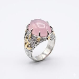 Pink Rose Quartz Ring