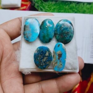100% Original Turquoise) Firoza (Feroza) Gemstone