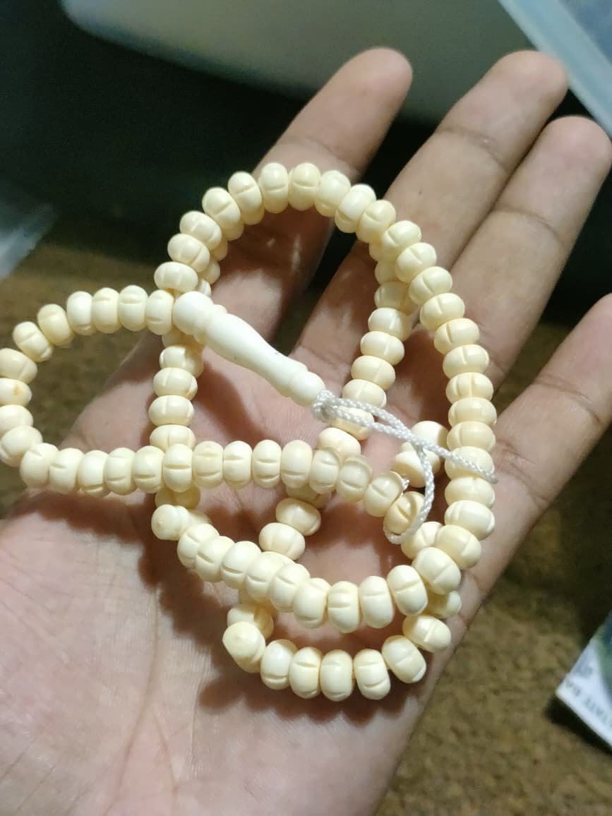Camel Bone Tasbeeh 33 Beads - Gemstone Hub
