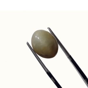 Natural Cat's Eye Stone (Lehsunia) 8.20 CRT Certified