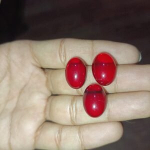 Anari Yaqoot Stone Original – Red Gemstone for Men &