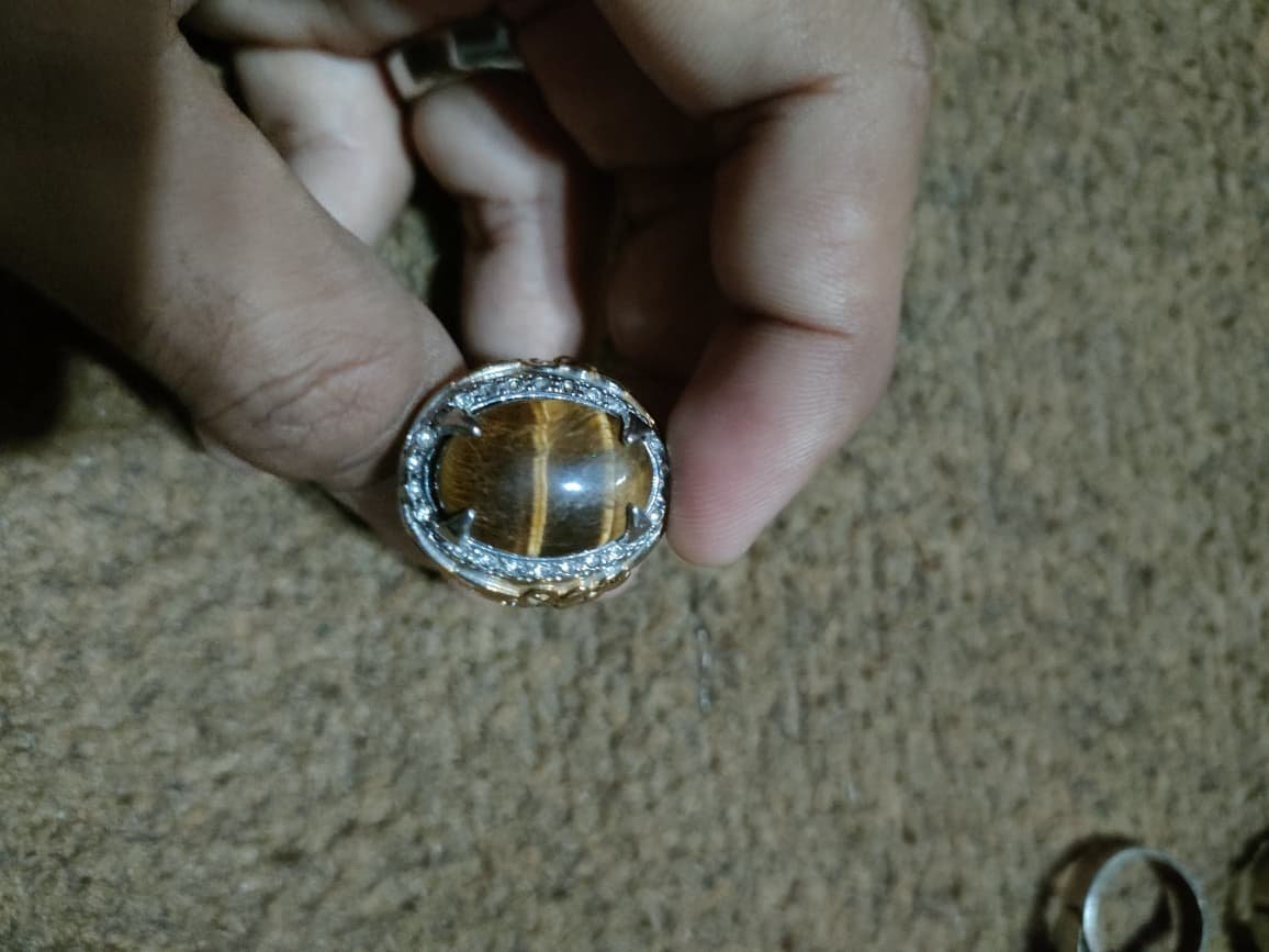 Tiger Eye Ring - Gemstone Hub