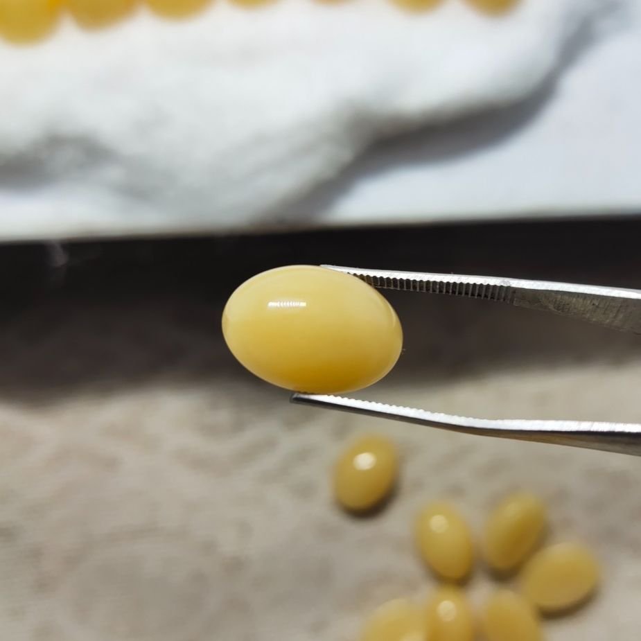Yellow Haqeeq Gemstone 5 5 - Gemstone Hub