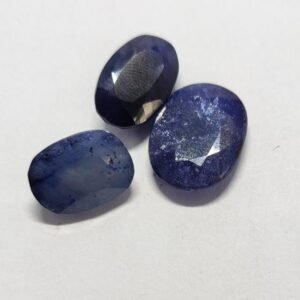 100% Original Natural African Blue Saphire (African