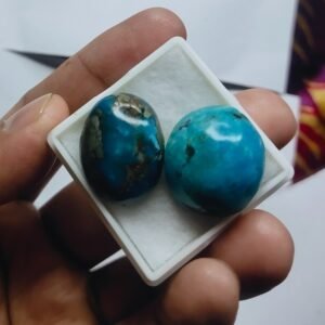 100% Original Turquoise) Firoza (Feroza) Gemstone