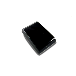 Natural Black Agate Gemstone 5.05ct