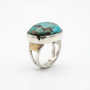 Premium Natural Feroza Stone Ring