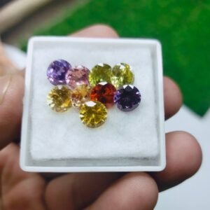 Natural Multicolor Zircon Gemstone ≈0.7g Small Size