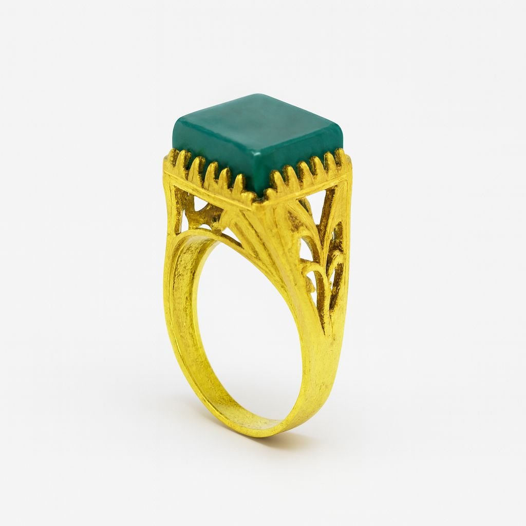 Original Aqeeq Ring For Men - Gemstone Hub