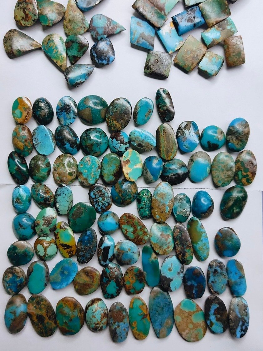 Original Turquoise Firoza Feroza Gemstone - Gemstone Hub