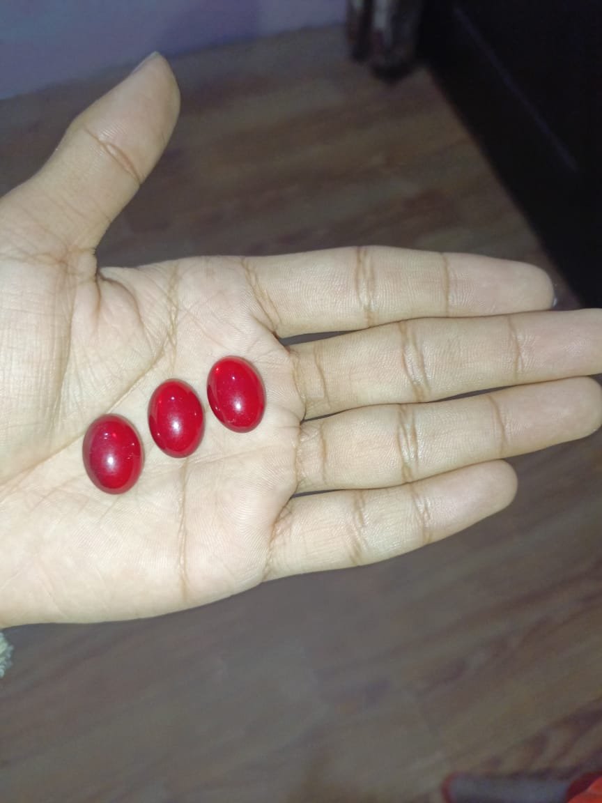 Anari Yaqoot Stone Original Red - Gemstone Hub