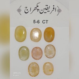 African Yellow Pukhraj 15.15 CRT