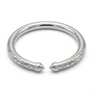 Stainless Steel Kada Premium Polished Silver Finish