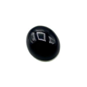 Natural Black Agate Gemstone 4ct