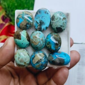 100% Original Turquoise) Firoza (Feroza) Gemstone