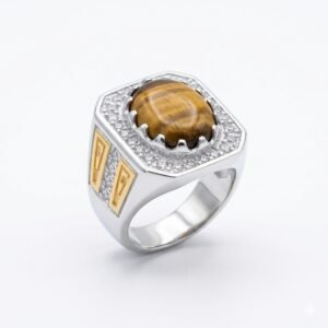 Tiger Eye Gemstone Ring