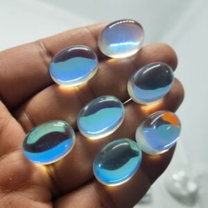 White Opals (Water Opals) Gemstone 20.20 CRT ± 1 CRT