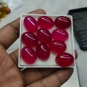 100% Original Natural Yamni Red Haqeeq Gemstone 24.10