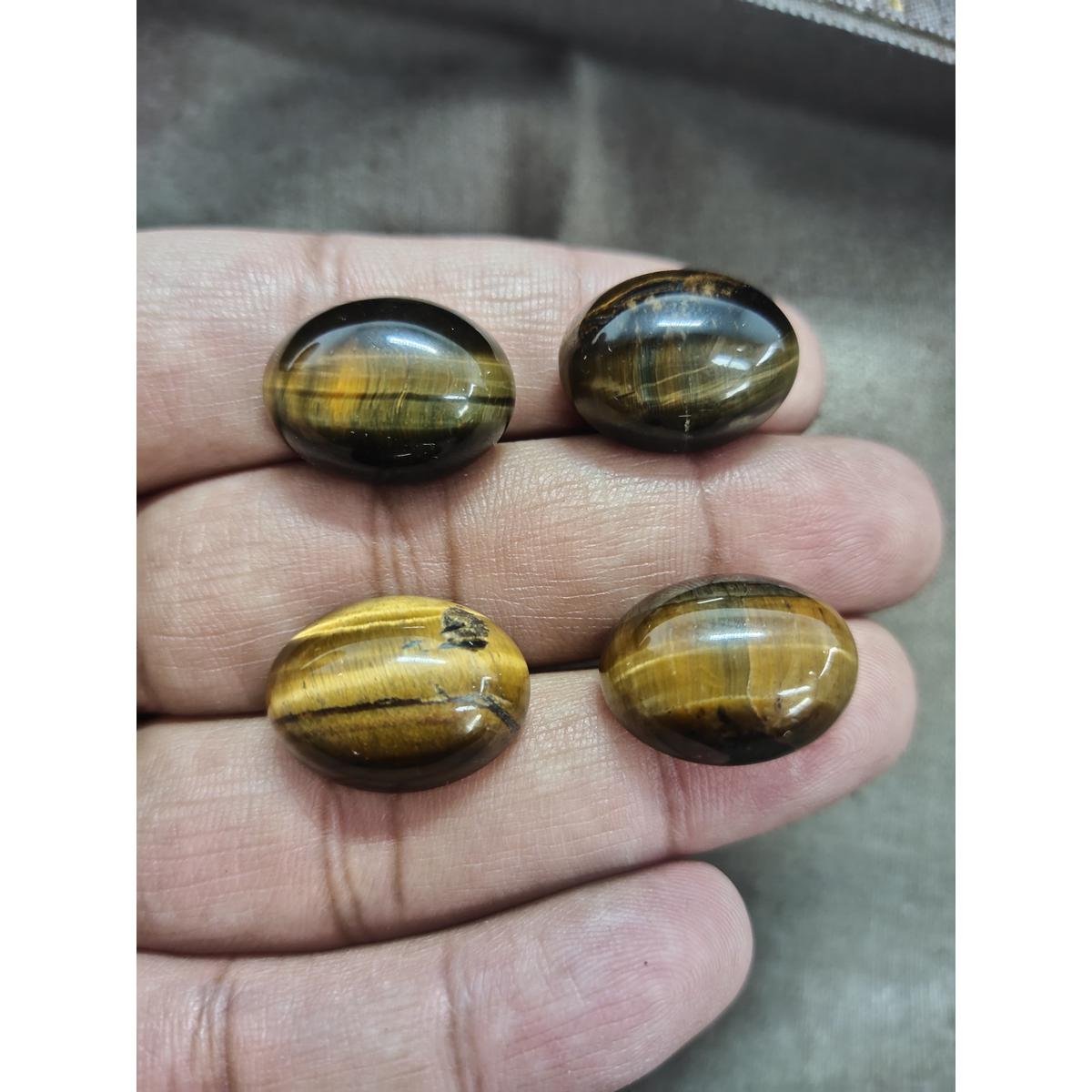 Brown Tiger Eye Gemstone 4.46g ±0.4g 23 CRT