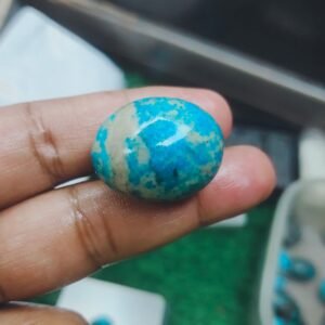 Turquoise Firoza (Feroza) Gemstone 11.8g ±0.2g 46.65
