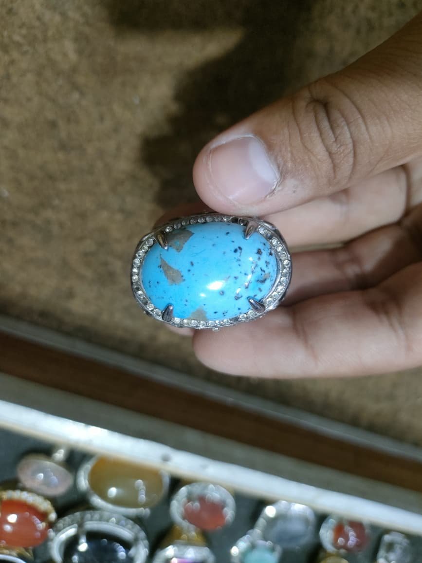 Feroza Ring - Gemstone Hub