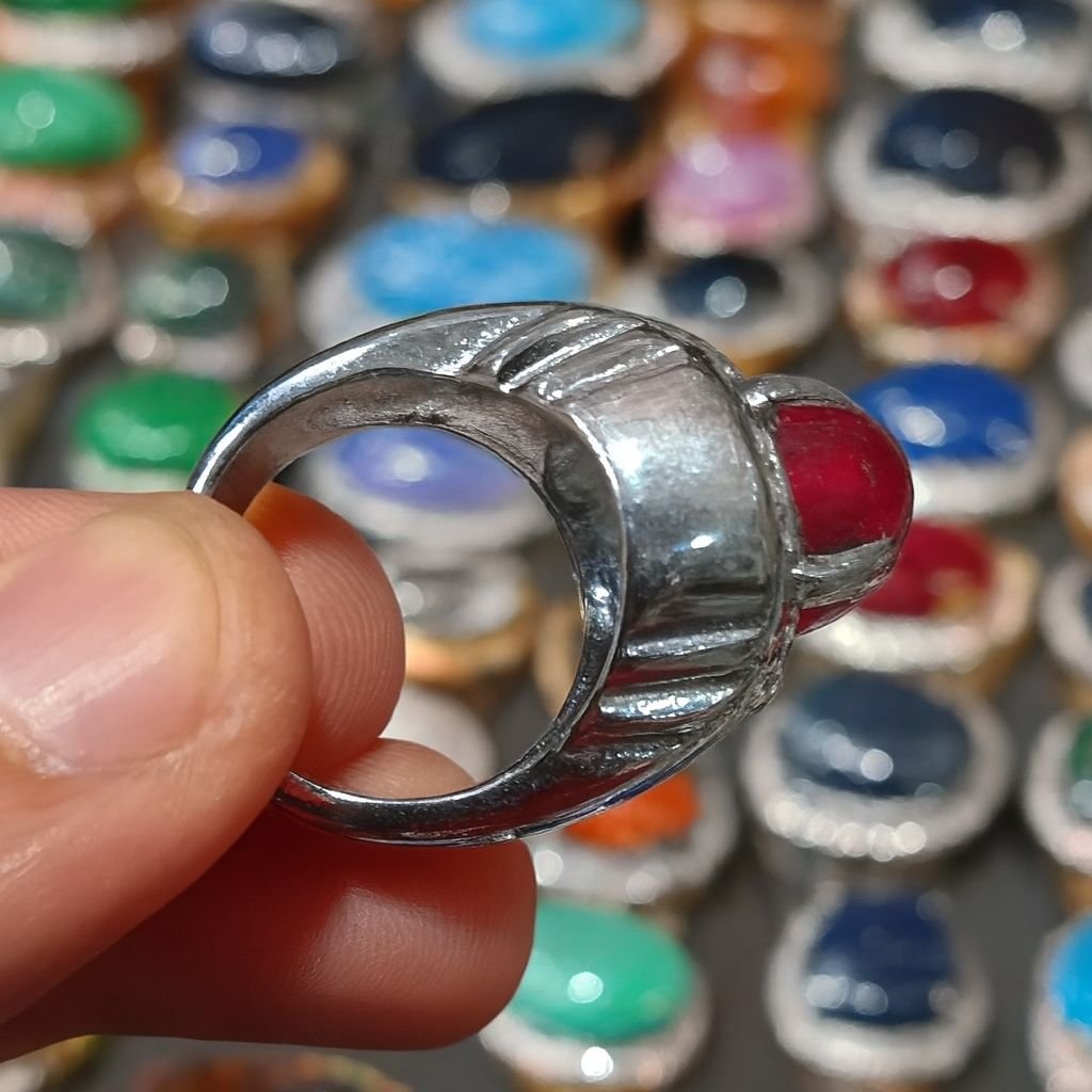 Anari Irani Yaqoot Ring 100 - Gemstone Hub