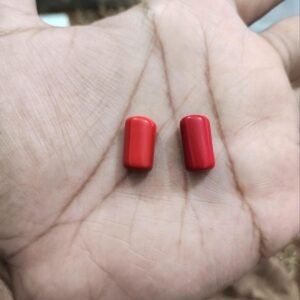 Red Coral Marjan Gemstone 9.0 CRT ± 1 CRT (Nag) Stone