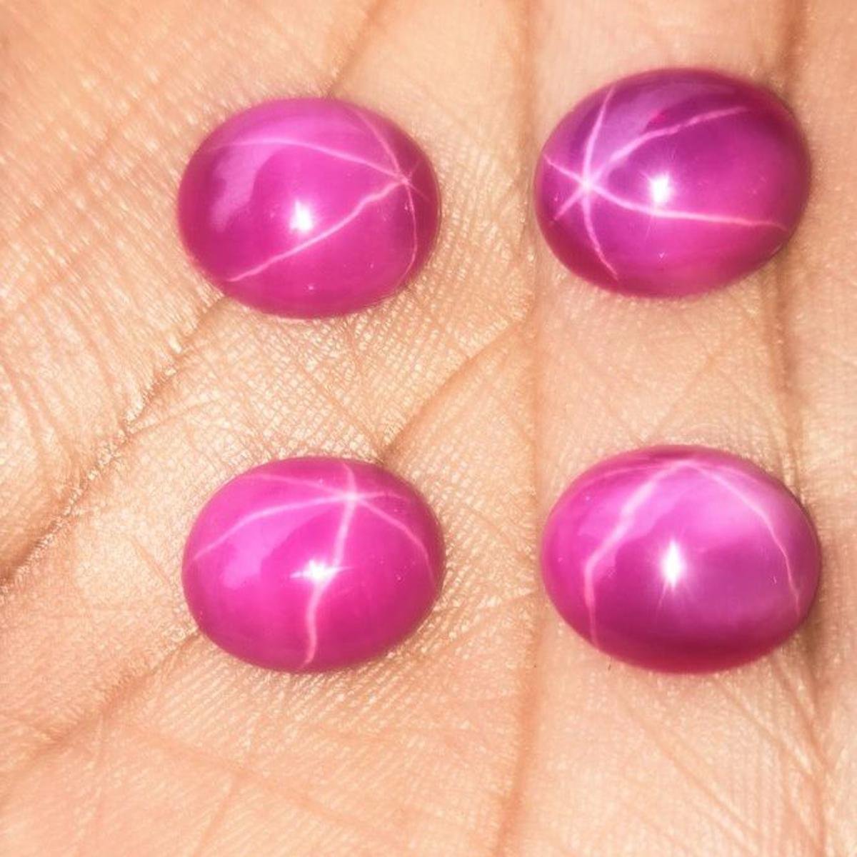 Original Elegant Pink Ruby Star Real (Star Yaqoot) 7.5