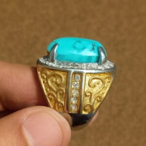 Indi Feroza Stone Ring for Men