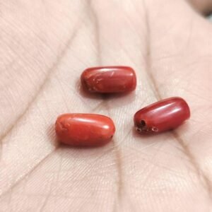 100 % Original Red Coral Marjan 3.5 CRT Gemstone For