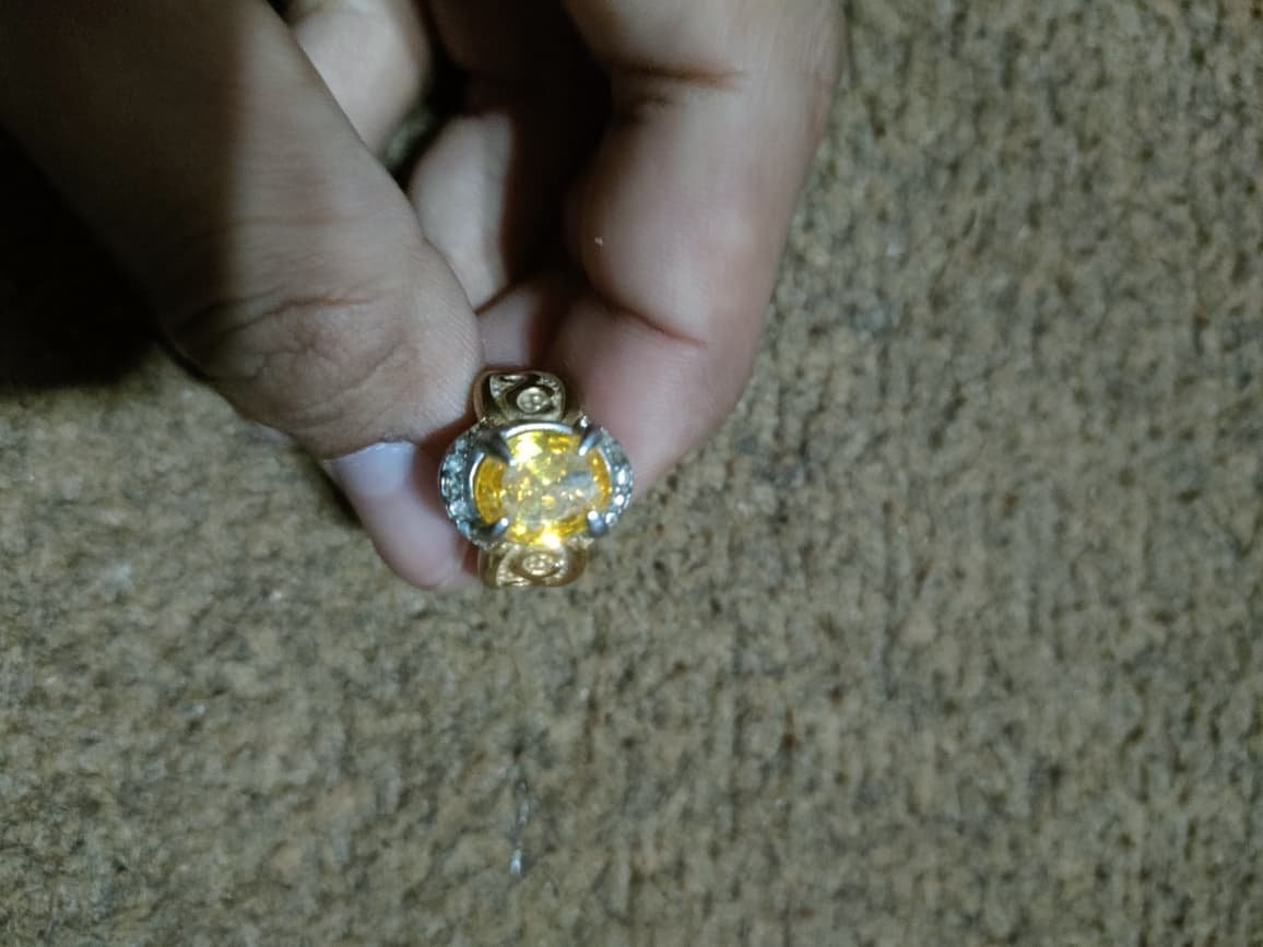 Yellow Zarkoon Topaz Ring - Gemstone Hub
