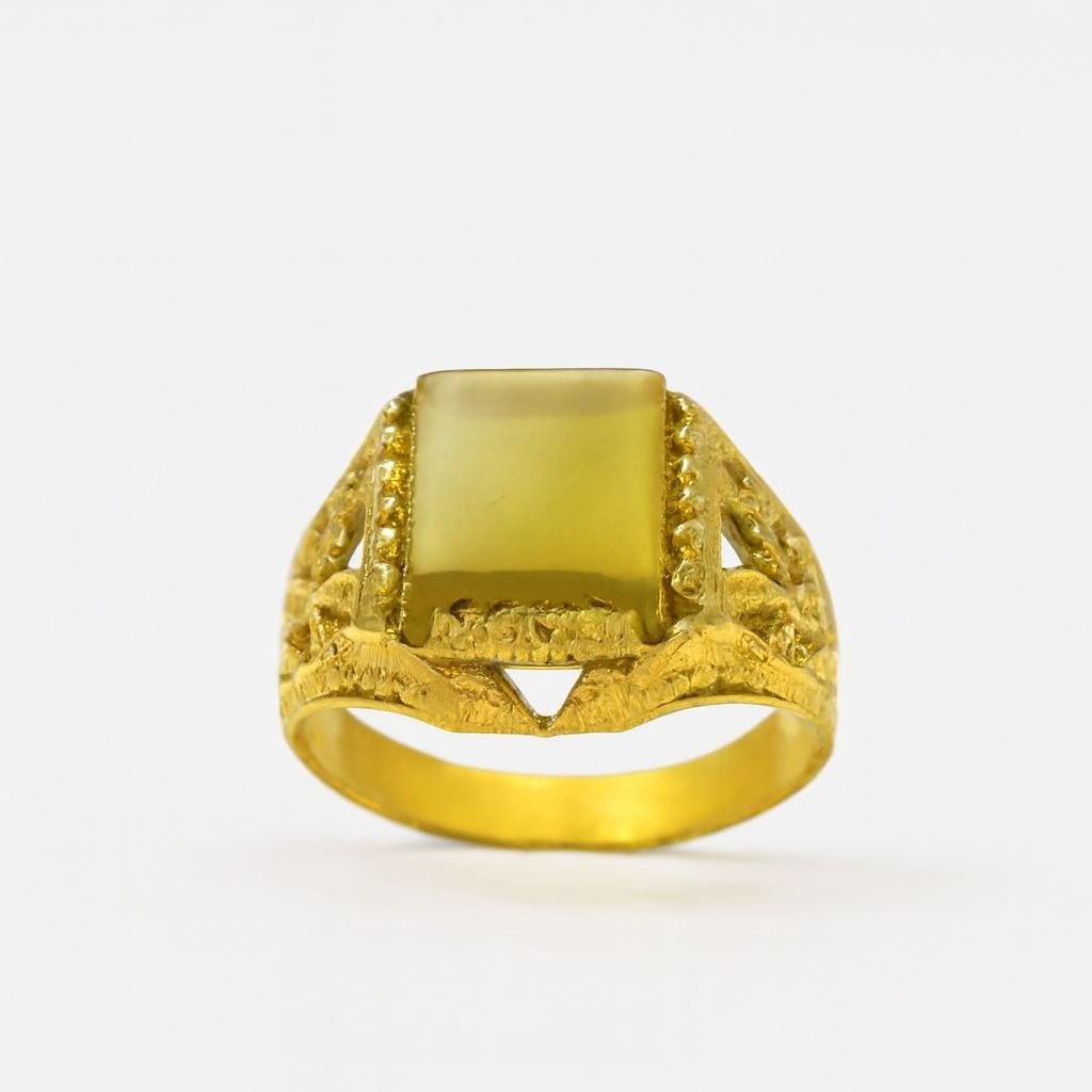 Original Aqeeq Ring For Men - Gemstone Hub