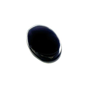 Natural Black Agate Gemstone 5.95ct