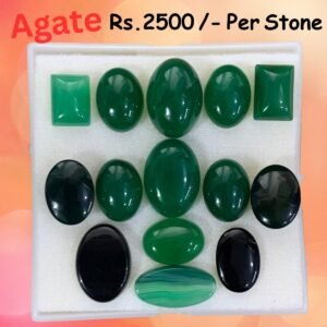 Green Aqeeq Stone - Big Size