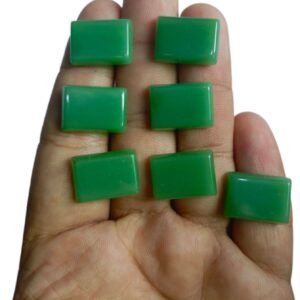 GREEN Square HAQEEQ STONE 100% NATURAL