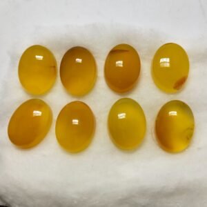 Natural Original Yellow Agate (Zard Haqeeq) Gemstone