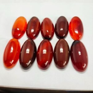 100% Original Natural Yamni Brown Haqeeq Gemstone