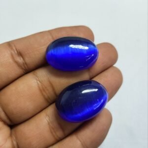 Zimbabwe CAT'S EYE (Lehsunia) Cat Eyes Gemstone 47.50