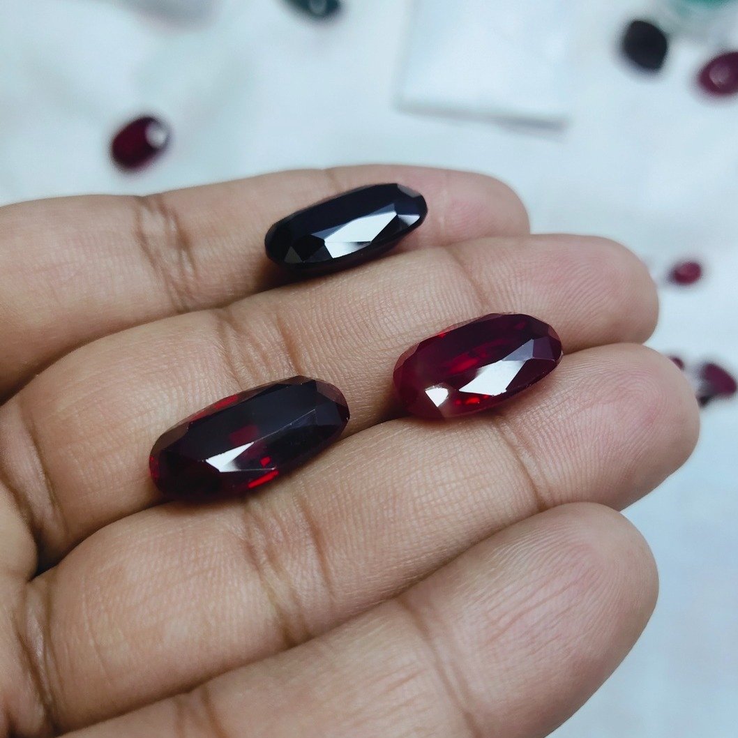 Natural Hessonite Garnet Gomed Yaqoot - Gemstone Hub
