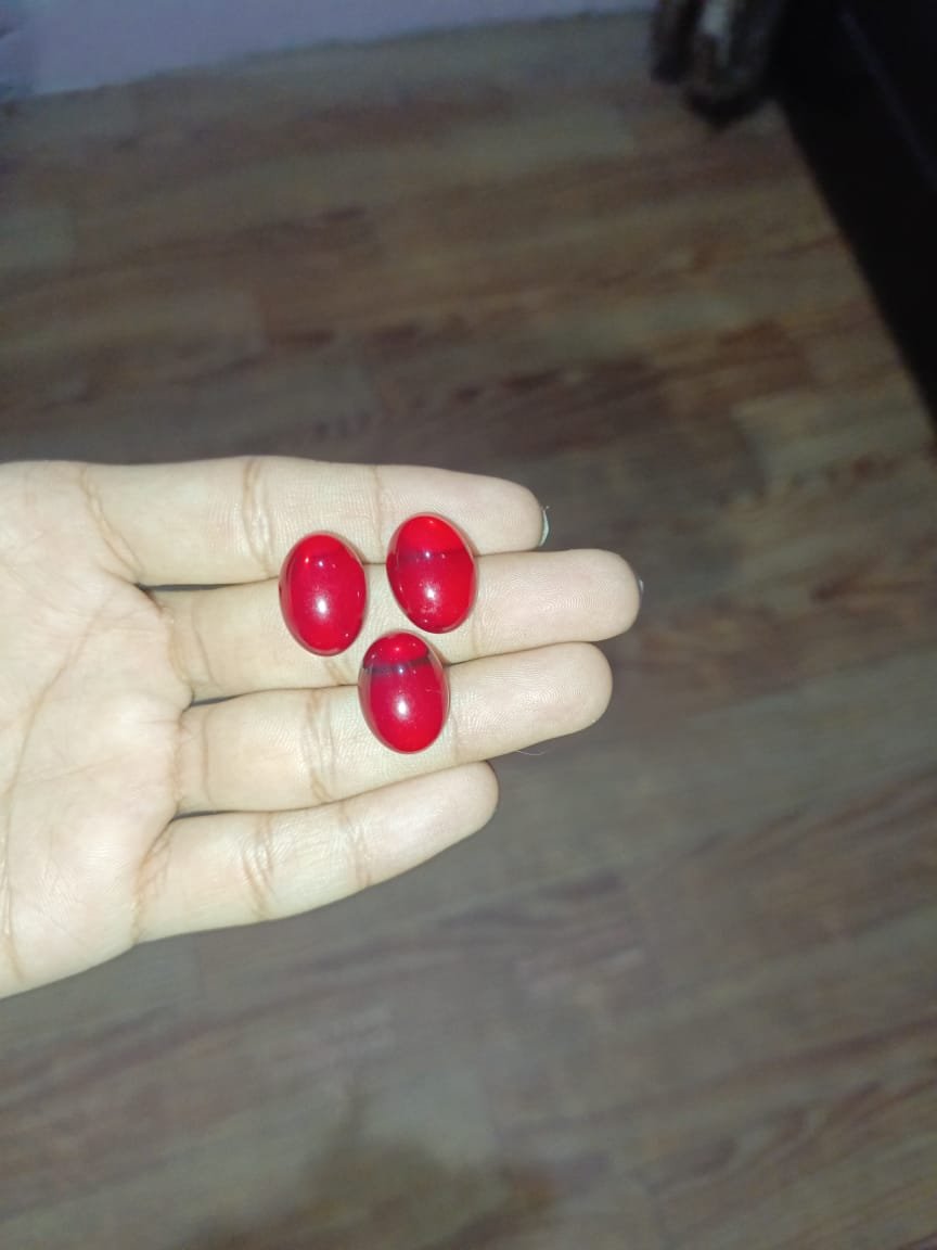 Anari Yaqoot Stone Original Red - Gemstone Hub