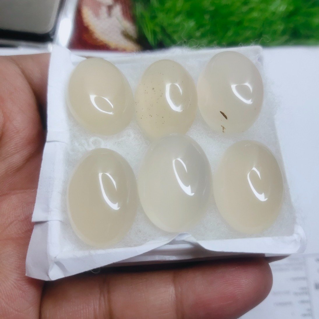 Original Natural Agate White Haqeeq - Gemstone Hub