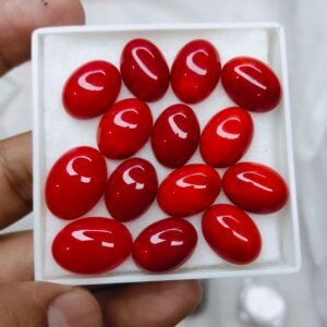 Red Agate (Lal Haqeeq) Gemstone ≈1g (Medium Size) 5 CRT