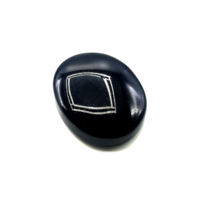 Natural Black Agate Gemstone 27 - Gemstone Hub